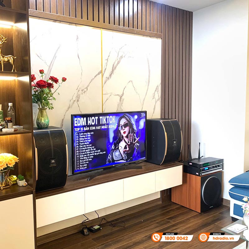 Lắp đặt Dàn karaoke chất lượng cho anh Hiệu ở Hà Đông