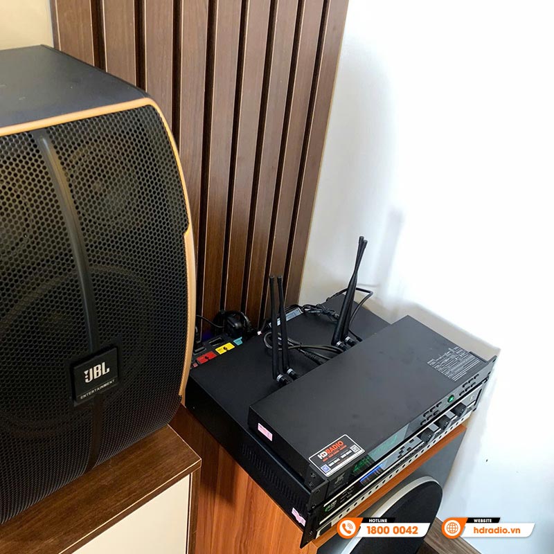 Lắp đặt Dàn karaoke chất lượng cho anh Hiệu ở Hà Đông
