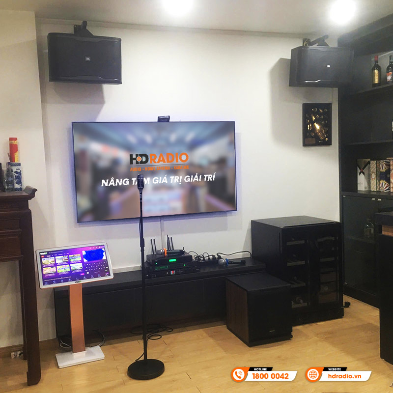 Loa Karaoke JBL RM210, Bass 25cm, Công Suất 300W, Bluetooth (Liền công suất)-47