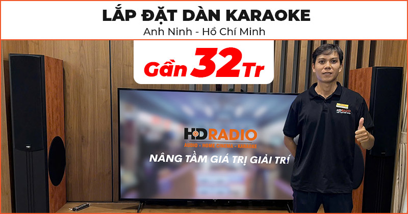 Lắp đặt Dàn Karaoke cực hay trị giá gần 32 triệu cho anh Ninh ở Thủ Đức, Hồ Chí Minh (Paramax D88 Limited, D30, NEKO DK1000, JKAudio H2600, K300)