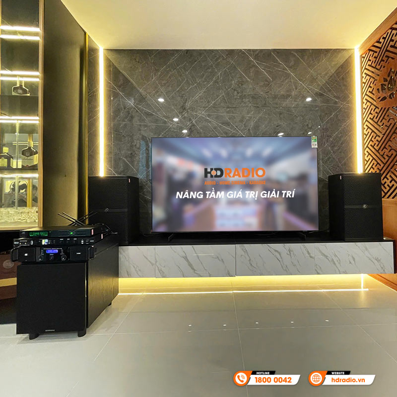 Lắp đặt Dàn karaoke cao cấp cho anh Thành Lắp đặt Dàn karaoke cao cấp cho anh Thành