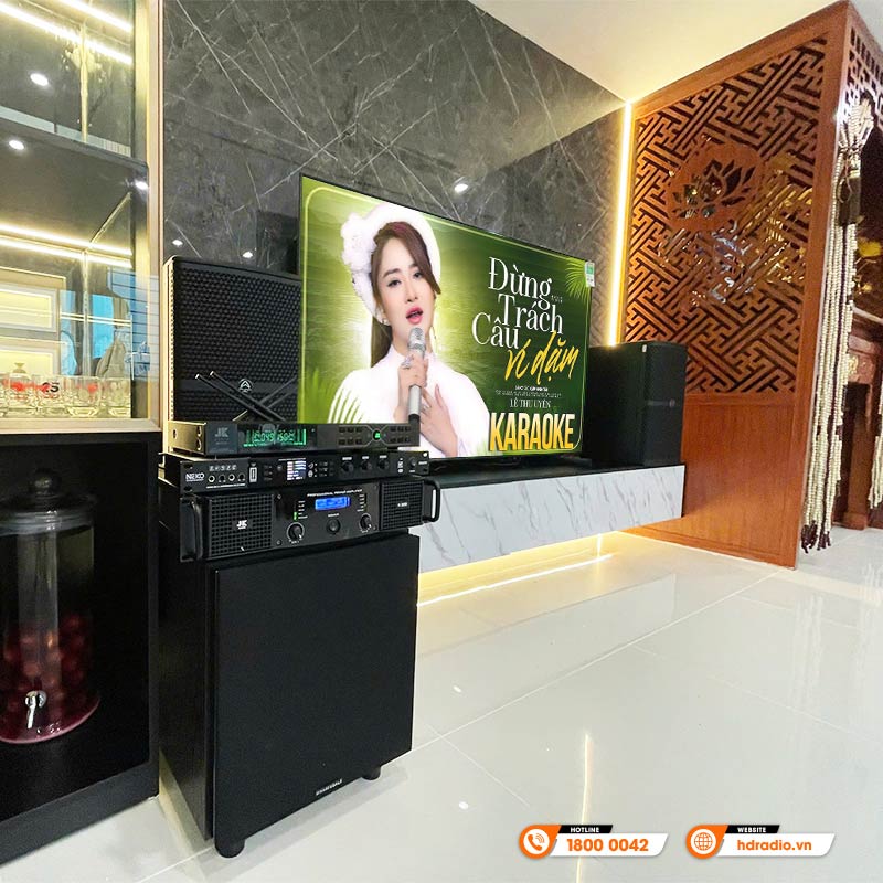 Lắp đặt Dàn karaoke cao cấp cho anh Thành Lắp đặt Dàn karaoke cao cấp cho anh Thành