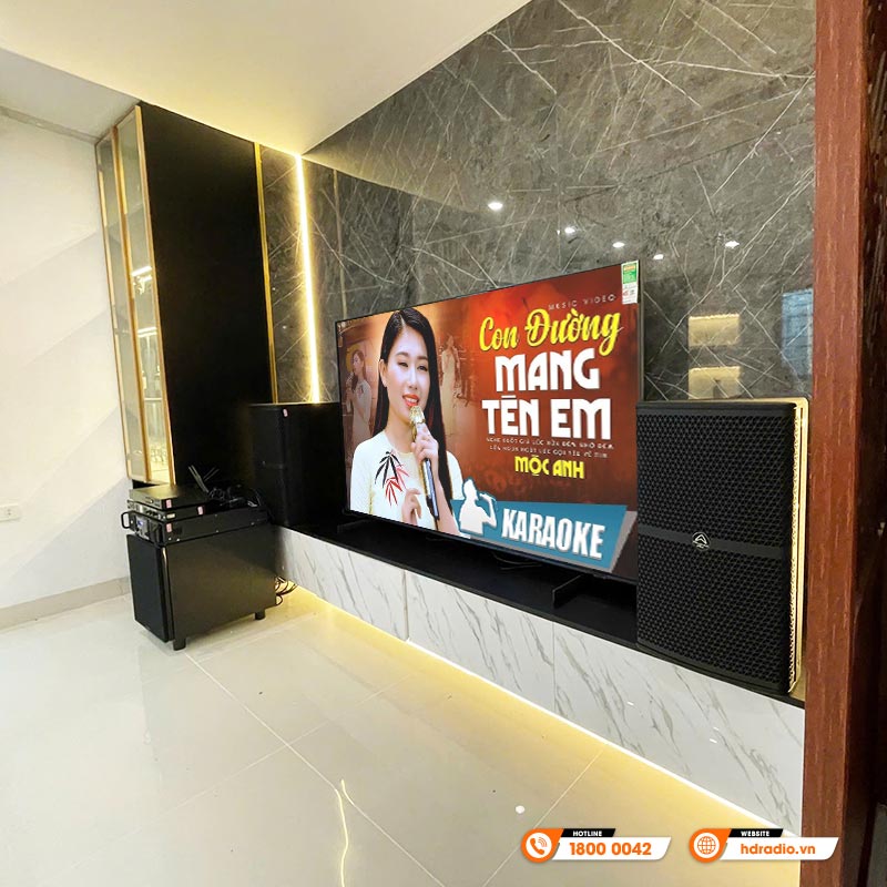 Lắp đặt Dàn karaoke cao cấp cho anh Thành Lắp đặt Dàn karaoke cao cấp cho anh Thành