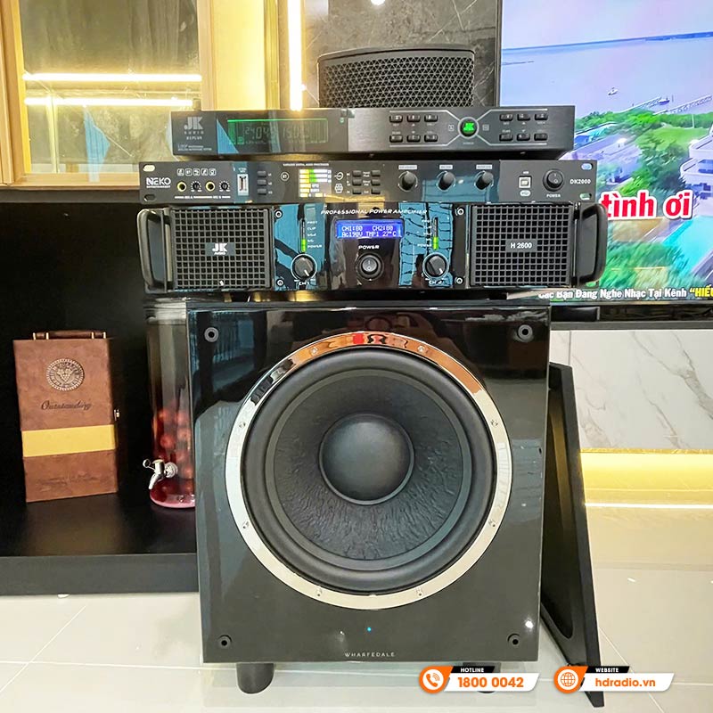 Lắp đặt Dàn karaoke cao cấp cho anh Thành