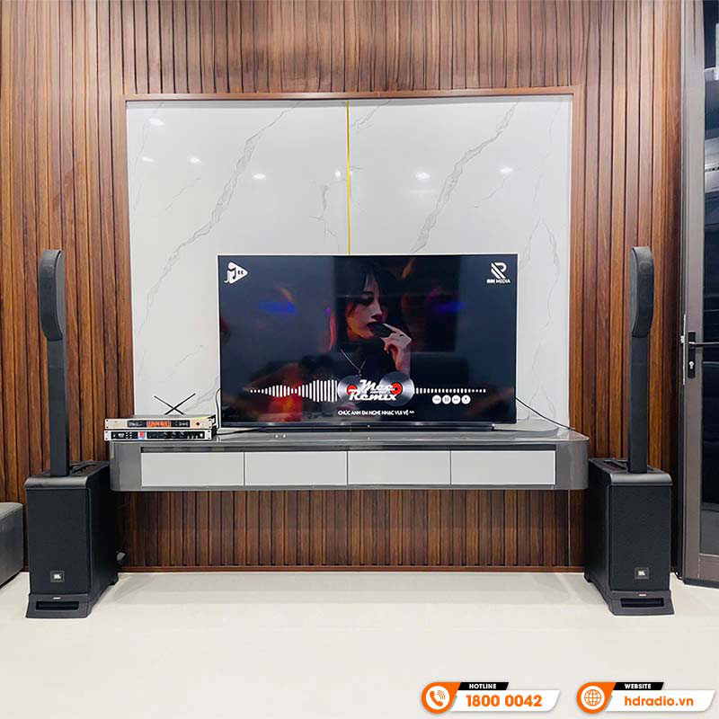 Lắp đặt Dàn karaoke cho anh Tuấn ở Long Biên