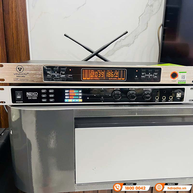 Lắp đặt Dàn karaoke cho anh Tuấn ở Long Biên