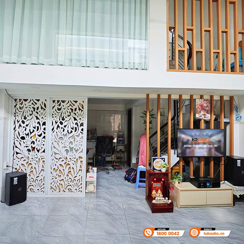 Lắp đặt Dàn karaoke cho anh Tùng Lắp đặt Dàn karaoke cho anh Tùng