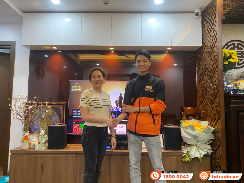 Dàn karaoke của chị Hoa ở Hà Nội