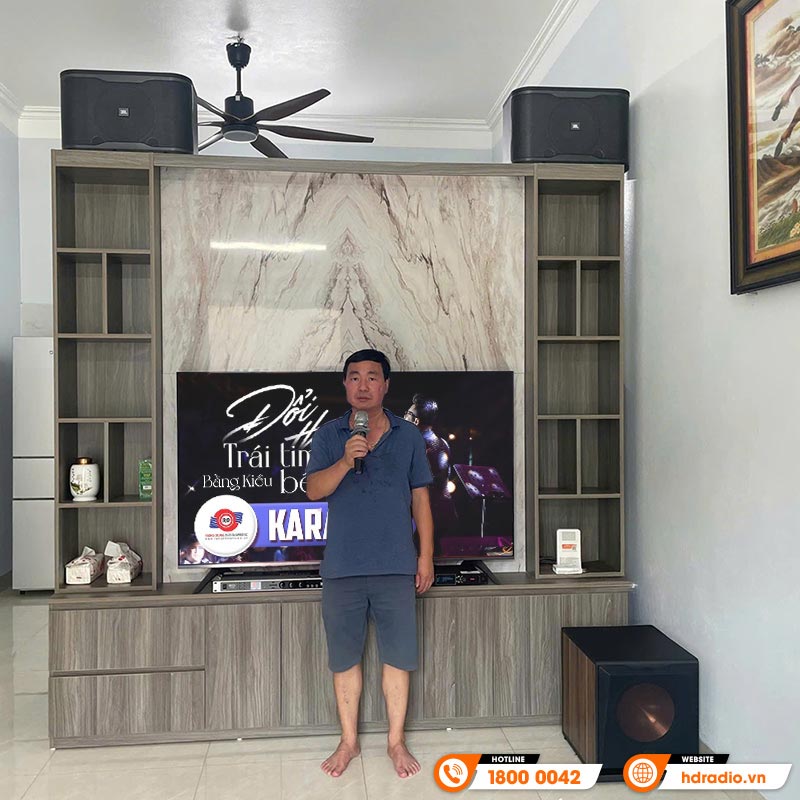 Lắp đặt Dàn Karaoke cực chất trị giá hơn 23 triệu đồng cho chị Mai ở Chương Mỹ, Hà Nội
