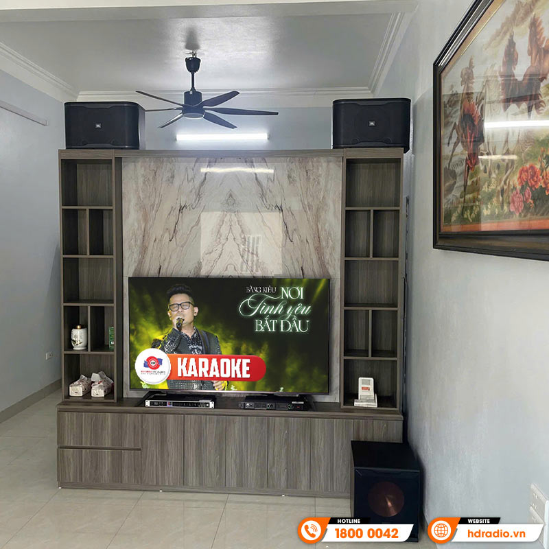 Lắp đặt Dàn Karaoke cực chất trị giá hơn 23 triệu đồng cho chị Mai ở Chương Mỹ, Hà Nội