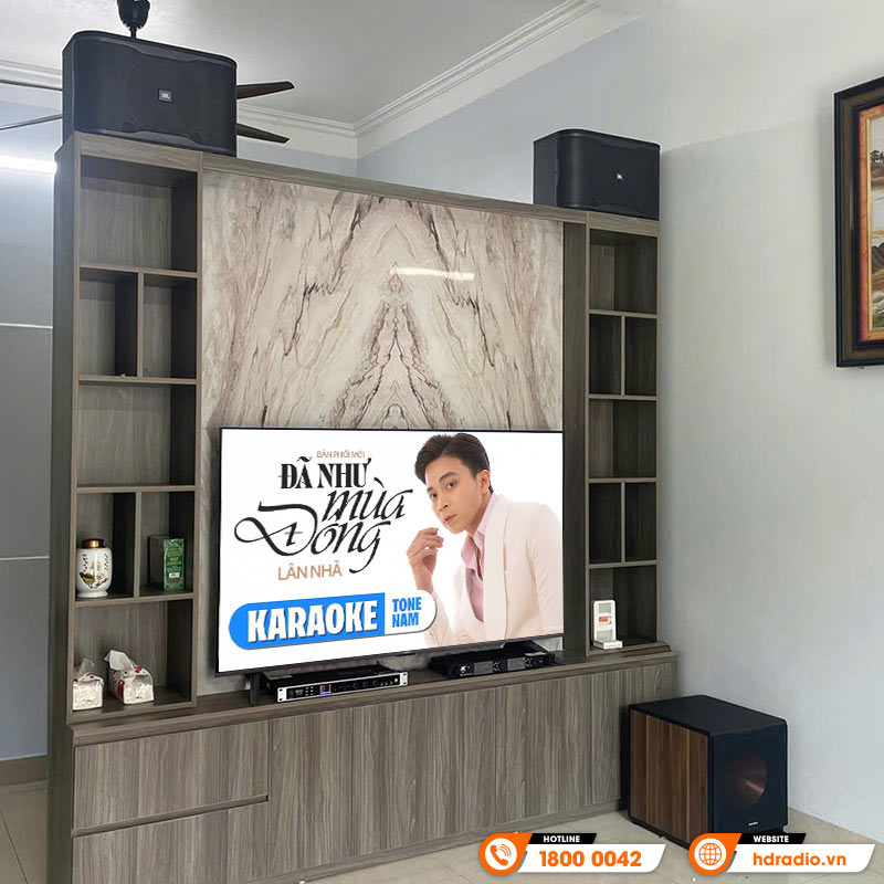 Lắp đặt Dàn Karaoke cực chất trị giá hơn 23 triệu đồng cho chị Mai ở Chương Mỹ, Hà Nội