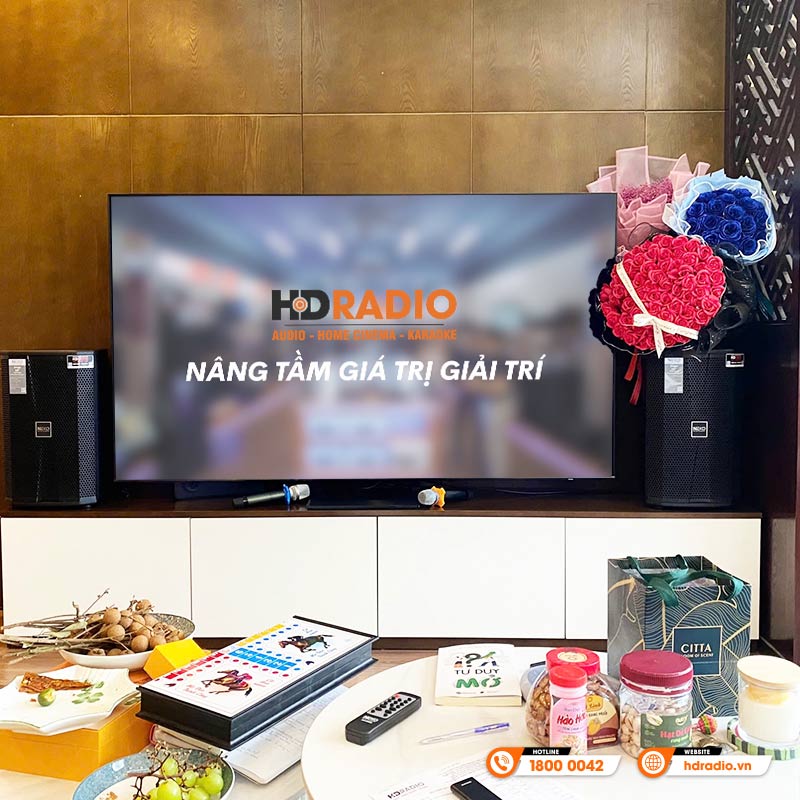 Lắp đặt Dàn Karaoke chất lượng cho chị Thuỳ Anh ở Hà Nội