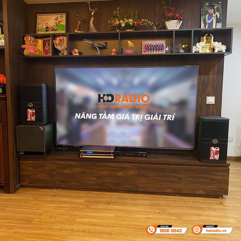 Lắp đặt Dàn karaoke cho gia đình chị Oanh Lắp đặt Dàn karaoke cho gia đình chị Oanh