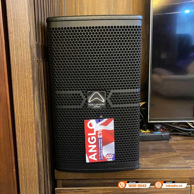 Loa Wharfedale ANGLO E10, Bass 25cm, 300W, Từ Neo-16
