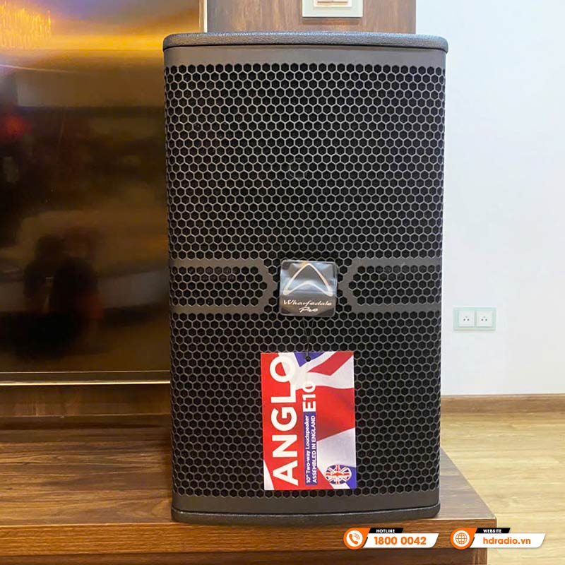 Loa Wharfedale ANGLO E10, Bass 25cm, 300W, Từ Neo-17