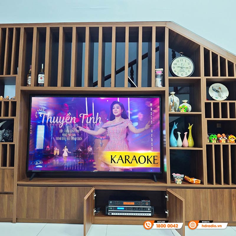 Lắp đặt Dàn karaoke cho gia đình chị Quý Lắp đặt Dàn karaoke cho gia đình chị Quý