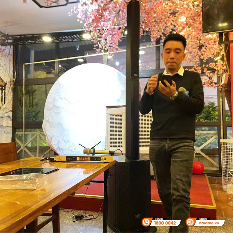 Lắp đặt Dàn Karaoke cho Quán Lẩu Đức Trọc ở Đống Đa