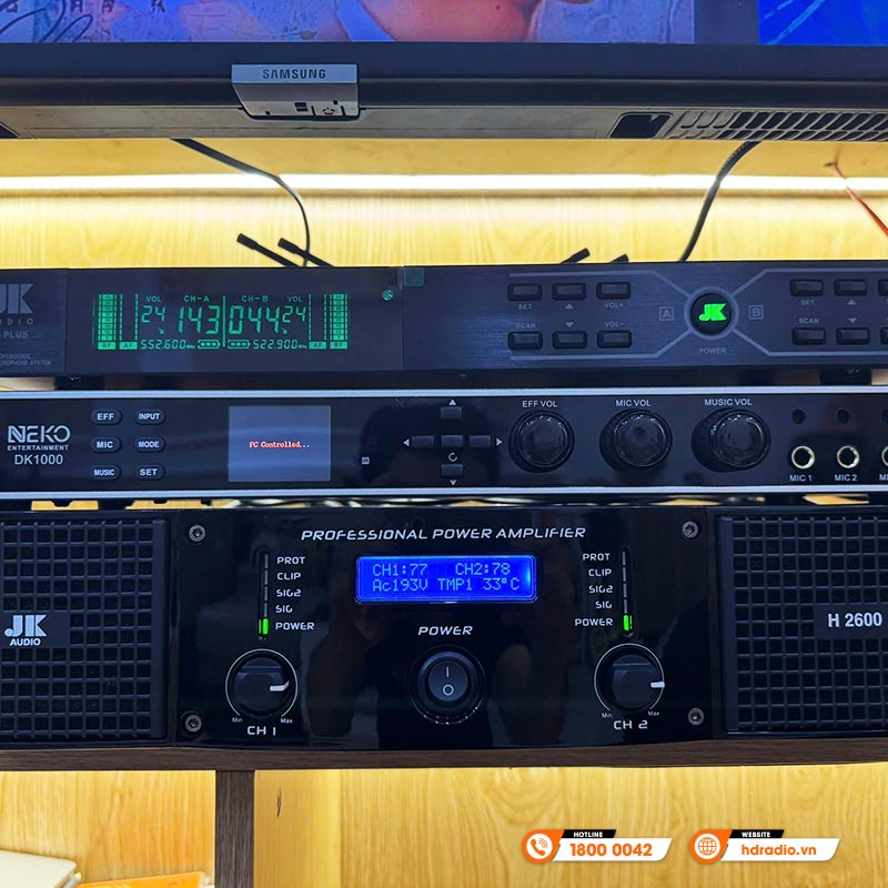 Lắp đặt Dàn karaoke cực chất trị giá gần 48 triệu đồng cho anh Phước