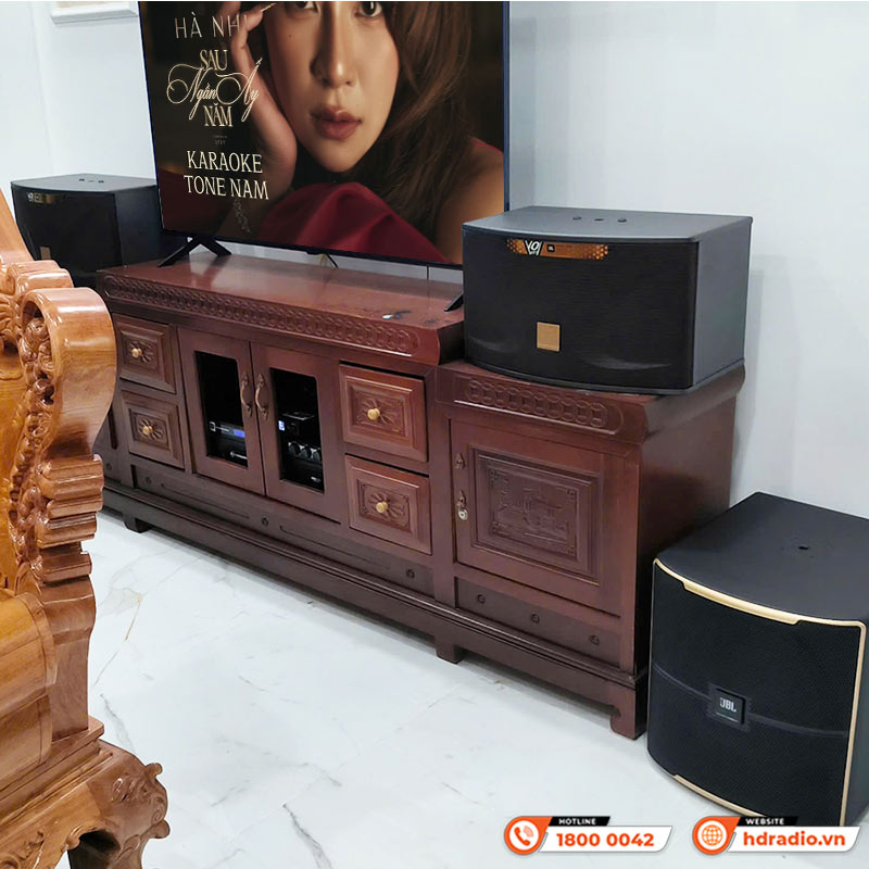 Loa JBL Ki110 Gold Edition, Bass 25cm, Công suất 150W, 89dB, 8 Ohms, 65Hz - 16kHz-13