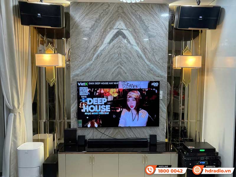 Lắp đặt dàn Karaoke cực chất trị giá hơn 59 triệu đồng cho chị Hương