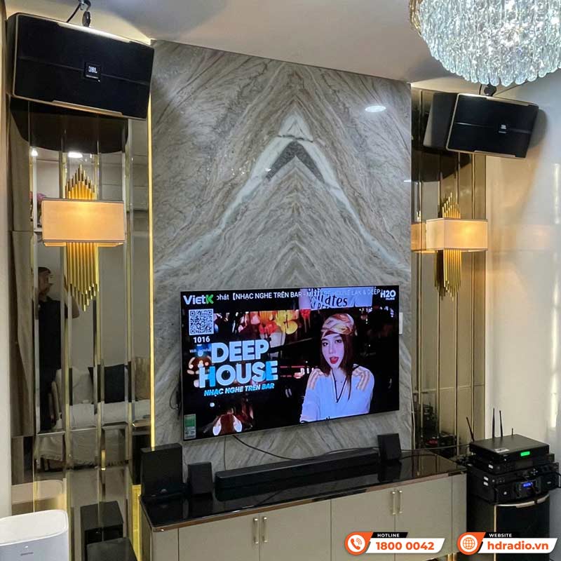 Lắp đặt dàn Karaoke cực chất trị giá hơn 59 triệu đồng cho chị Hương