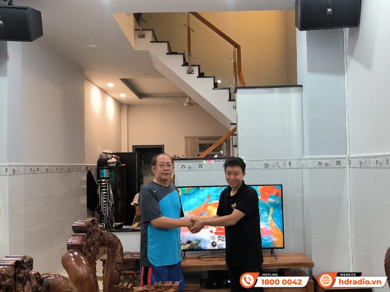 Dàn karaoke của anh Đức ở Hồ Chí Minh