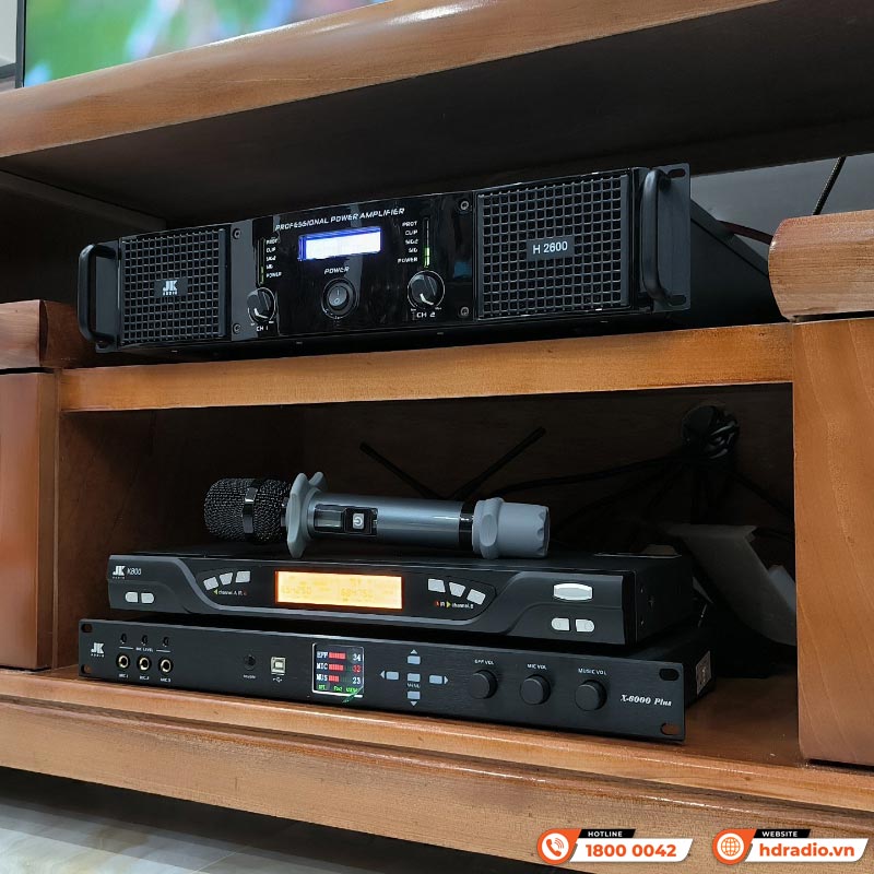 Dàn karaoke của anh Đức ở Hồ Chí Minh