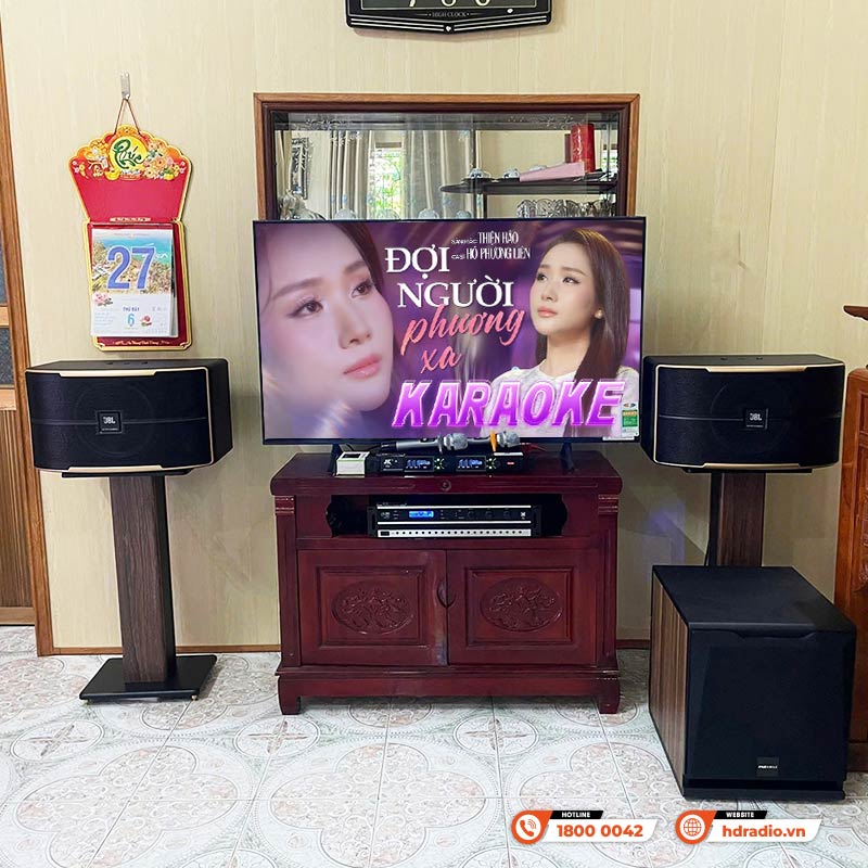 Lắp đặt Dàn Karaoke cực hay trị giá gần 32 triệu đồng cho chị Phương ở Thái Bình