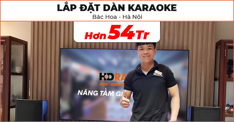 Dàn Karaoke của bác Hoa 