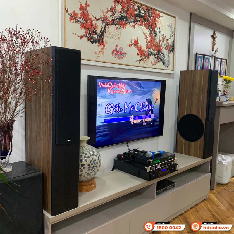 Lắp đặt Dàn karaoke cực hay trị giá hơn 29 triệu đồng cho anh Hoàng