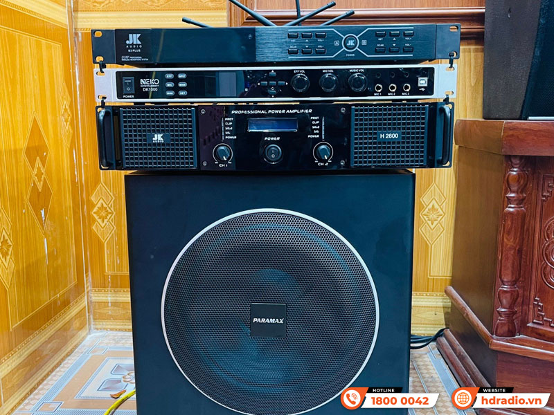 Lắp đặt dàn karaoke cực hay trị giá hơn 33 triệu đồng cho anh Tân ở Bắc Ninh