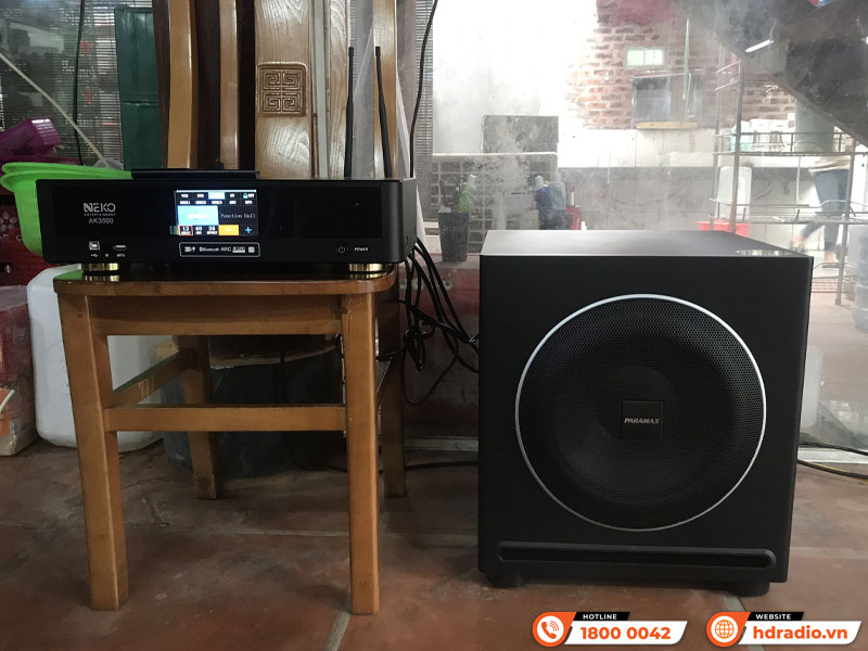 Lắp đặt Dàn Karaoke GD83 + Sub Paramax 1000 cho anh Hải Lắp đặt Dàn Karaoke GD83 + Sub Paramax 1000 cho anh Hải