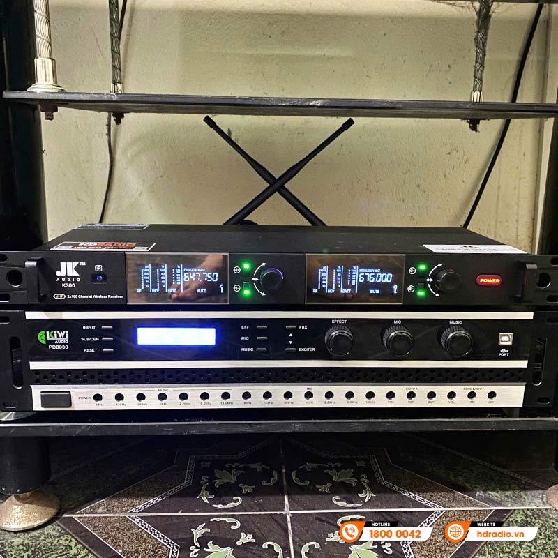 Dàn karaoke GD98 (JBL Ki110 Gold Edition, Kiwi PD8000, JKaudio K300)-3