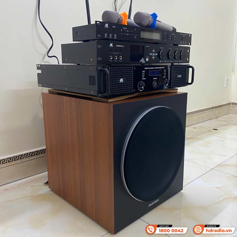 Cục công suất JKAudio H2600, Công suất 600W x 2 Kênh, Mạch Công suất Class H-22