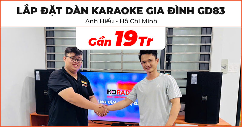 Đầu Xuân Chiêm Ngưỡng Dàn karaoke gia đình GD83 Chất Lượng, Đa Năng của anh Hiếu ở Phường Bình Thuận, Quận 7, Hồ Chí Minh (Neko NX12, Neko AK3500)
