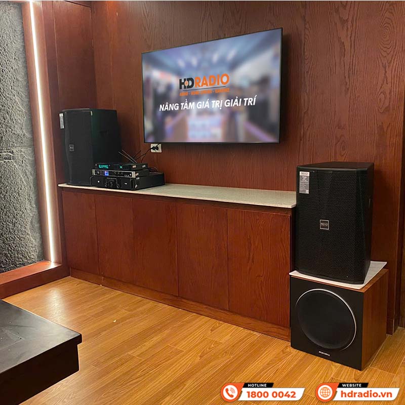Lắp Dàn karaoke gia đình GD85 cho Nhà hàng Hương Sen