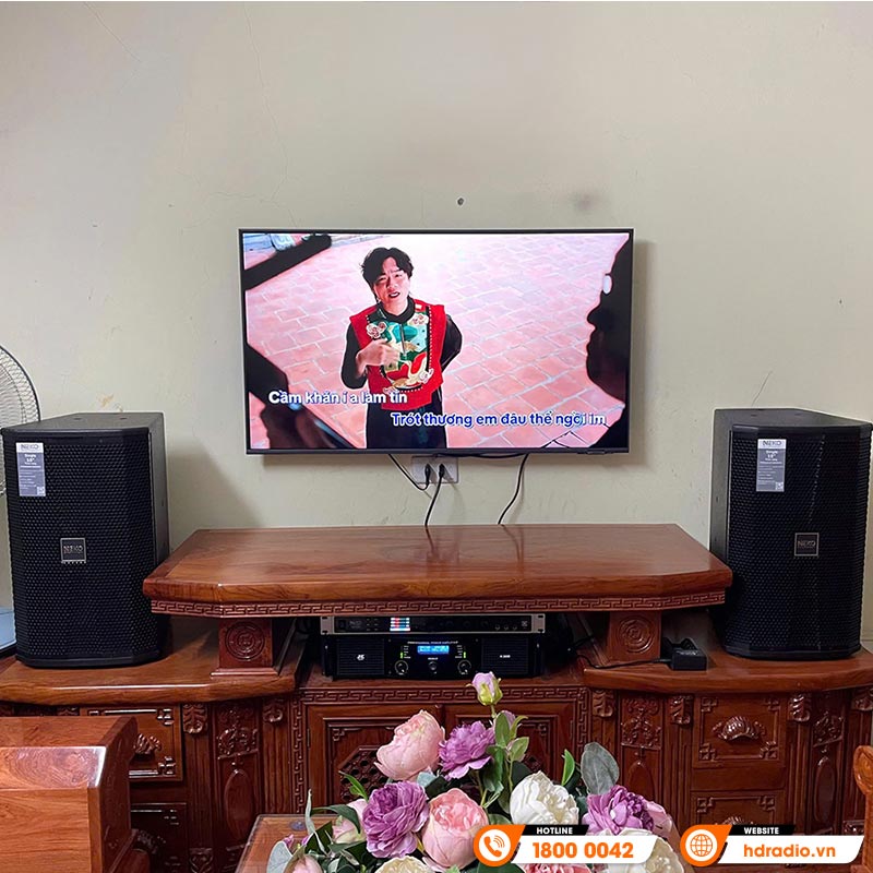 Dàn karaoke gia đình GD87 của chị Vân Anh