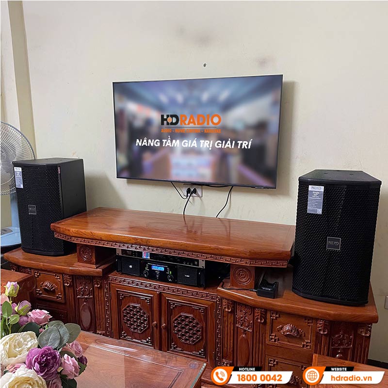 Dàn karaoke gia đình GD87 của chị Vân Anh