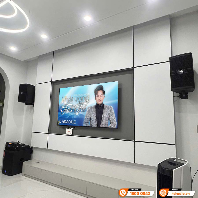 Dàn karaoke gia đình KHD29 (Wharfedale Anglo E10, Wharfedale CPD2600, JKaudio X9000 Pro, JKAudio B9, Wharfedale AX15B)-3
