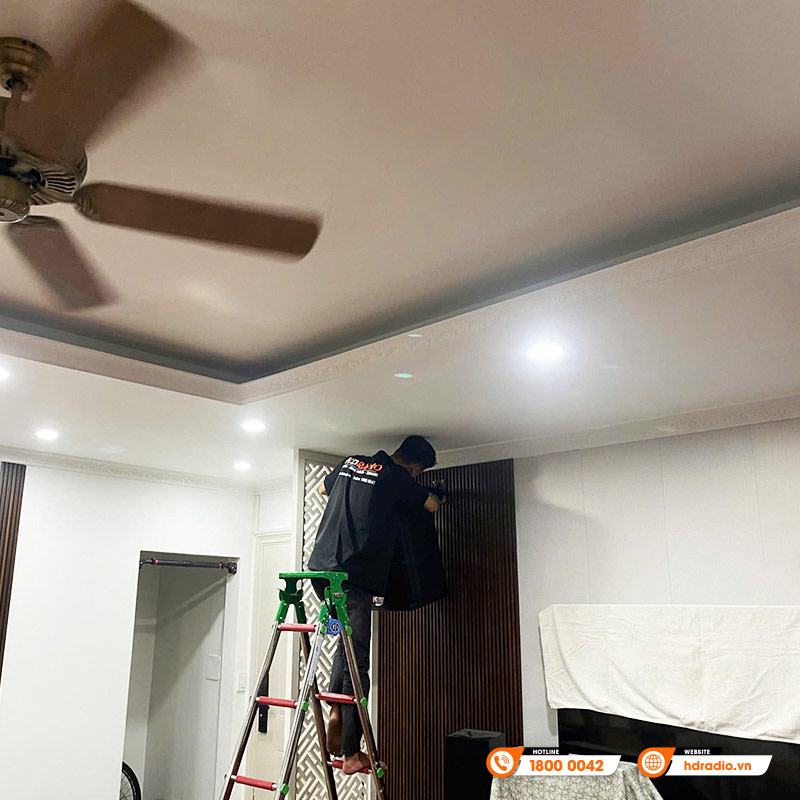 Lắp đặt Dàn karaoke gia đình KHD30 cho anh Dũng Lắp đặt Dàn karaoke gia đình KHD30 cho anh Dũng