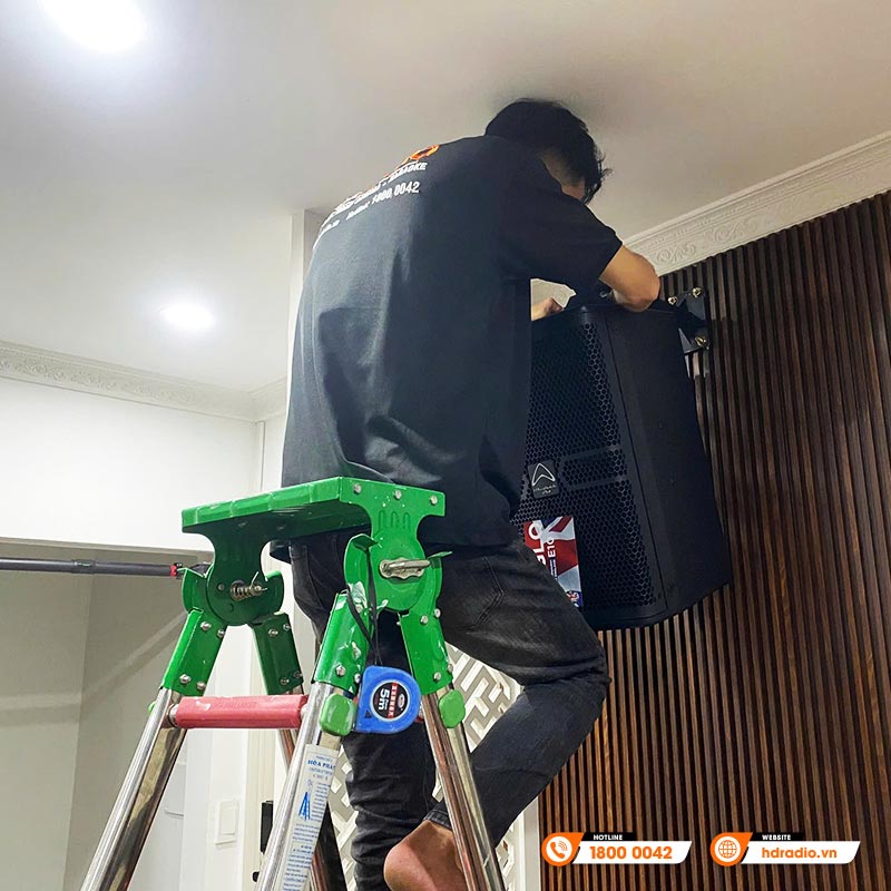 Lắp đặt Dàn karaoke gia đình KHD30 cho anh Dũng Lắp đặt Dàn karaoke gia đình KHD30 cho anh Dũng