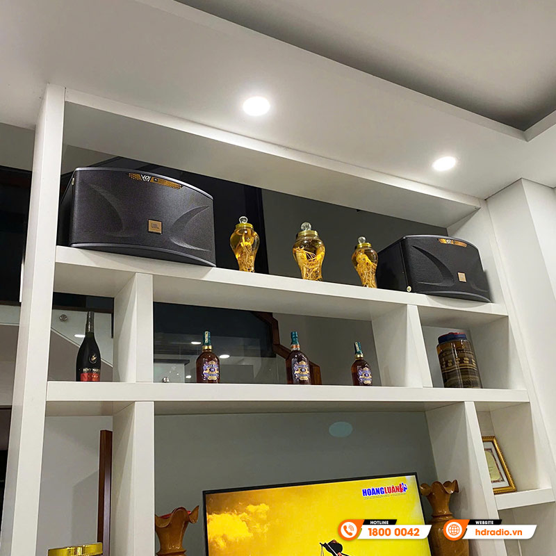 Lắp đặt Dàn karaoke gia đình KHD49 cho gia đình chú Thái