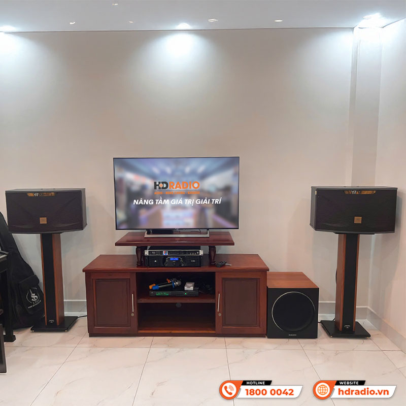 Lắp đặt Dàn karaoke gia đình KHD50 cực hay trị giá hơn 41 triệu đồng cho anh Tuấn Anh