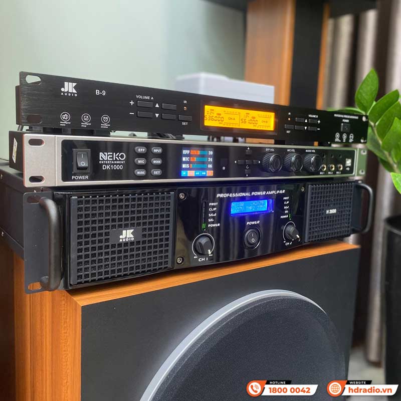 Lắp đặt Dàn karaoke HDR44 kết hợp sub Paramax SW1800 trị giá hơn 57 triệu đồng cho anh Long ở Quận Ba Đình, Hà Nội