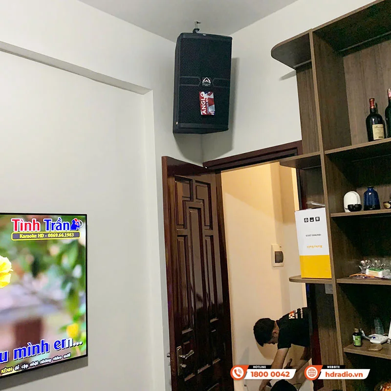 Lắp đặt Dàn Karaoke Cao Cấp HDR51 cho chị Ngọc ở Hà Nội