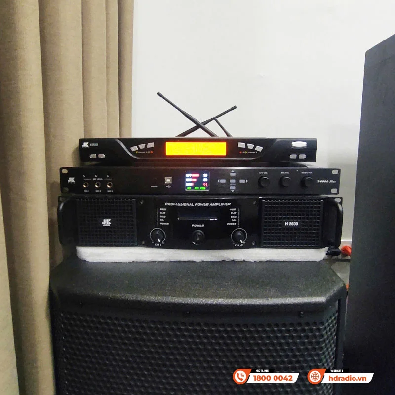 Lắp đặt Dàn Karaoke Cao Cấp HDR51 cho chị Ngọc ở Hà Nội