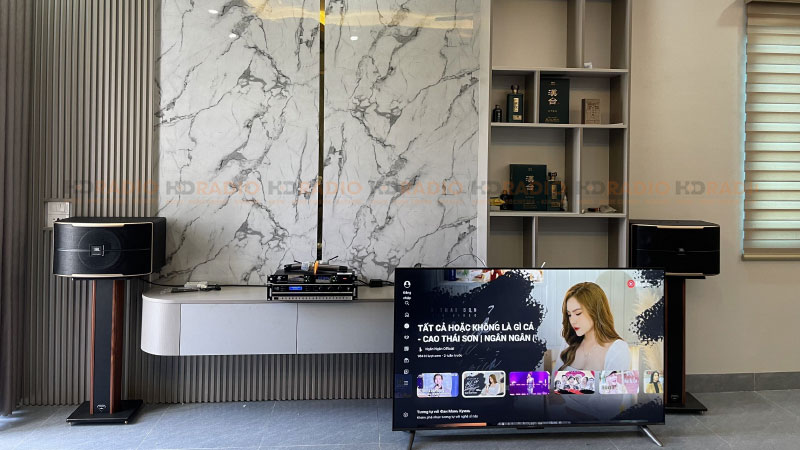 Dàn karaoke JBL GD07 của anh Dũng ở Vĩnh Phúc