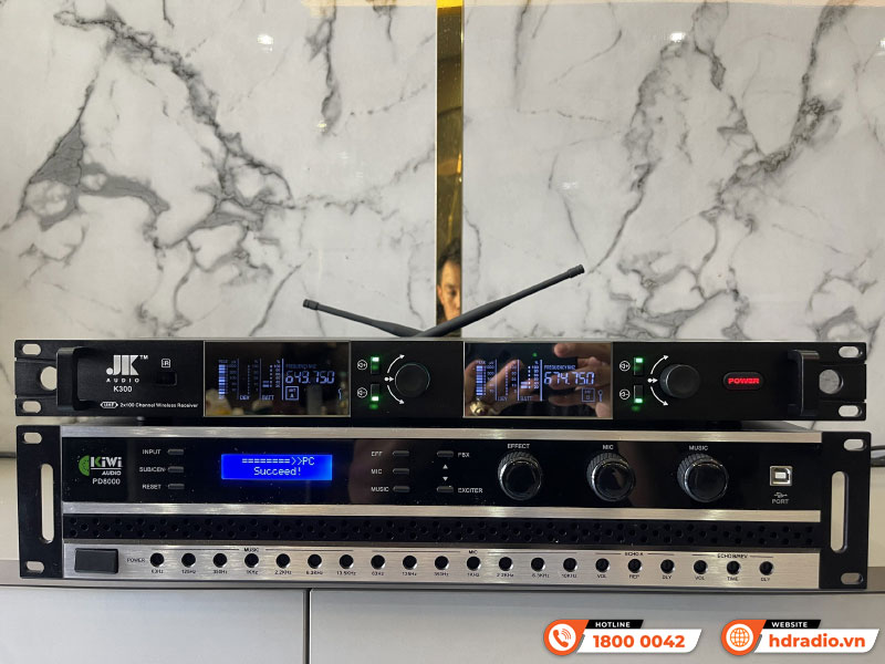 Dàn karaoke JBL GD07 của anh Dũng ở Vĩnh Phúc