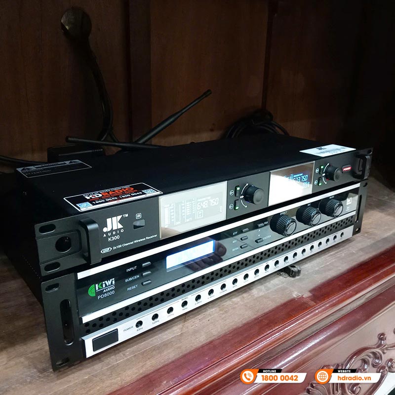 Micro Không Dây JKAudio K300, Cảm biến tự ngắt, Dò sóng sạch-24