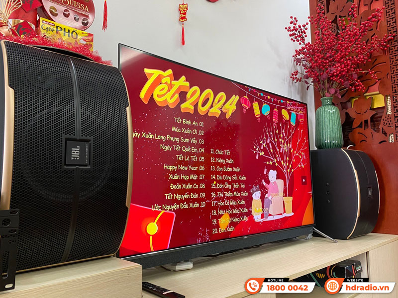 Lắp đặt Dàn Karaoke JBL GD07 kết hợp sub Paramax SW-1800 trị giá gần 31 triệu đồng cho anh Dưỡng
